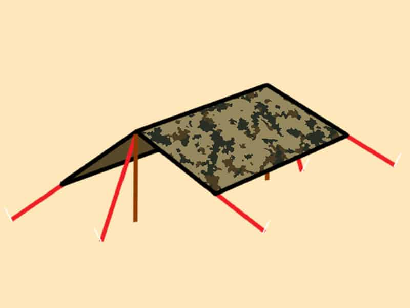 How To Make a Tarp Shelter 15 Updated Designs 2020 Prepper's Will