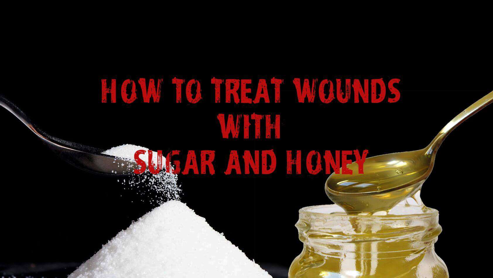 Treating Wounds With Honey And Sugar Proven Method Prepper's Will