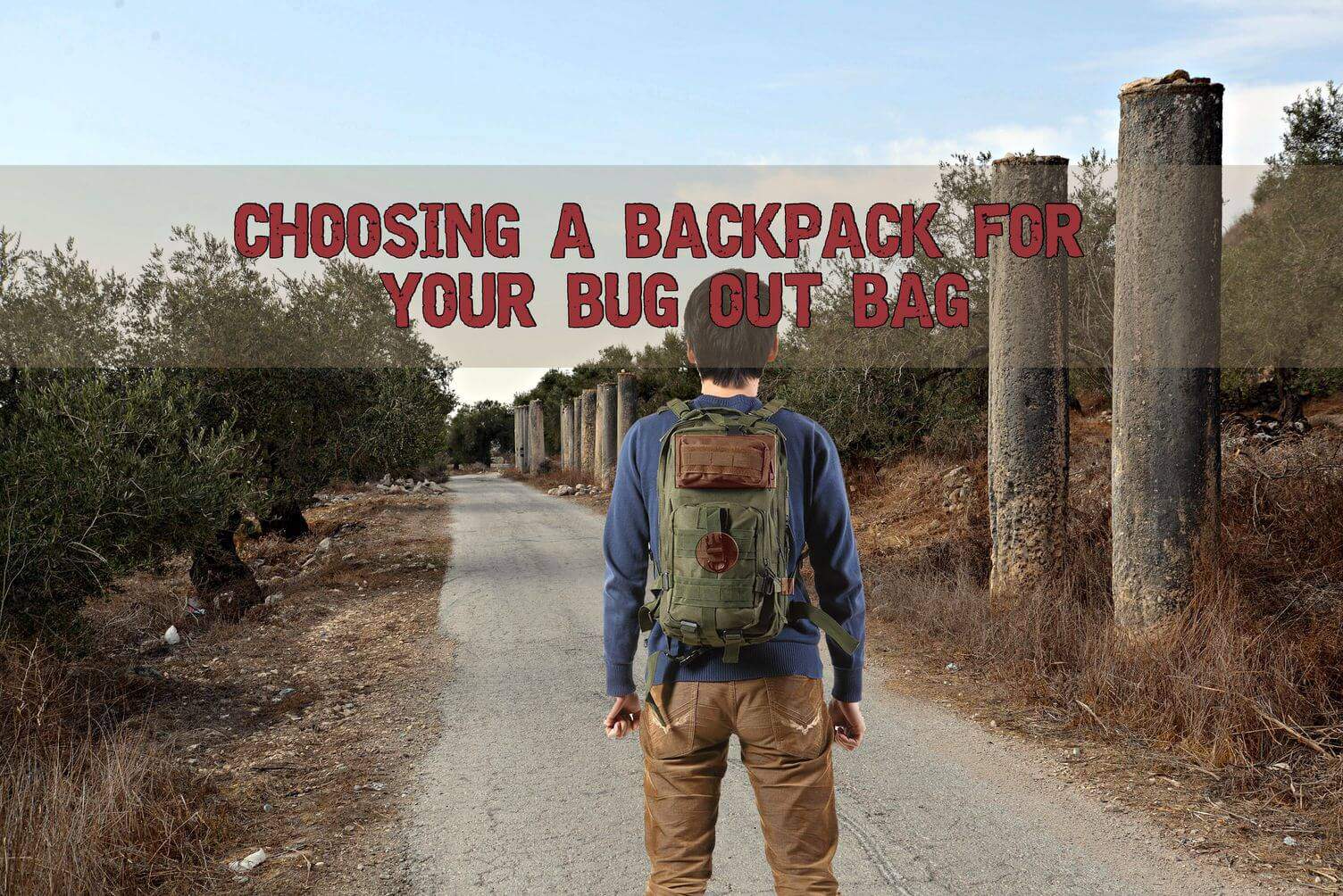 Choosing A Backpack For Your Bug Out Bag Prepper's Will
