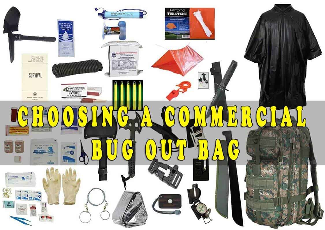 Choosing A Commercial Bug Out Bag Prepper's Will