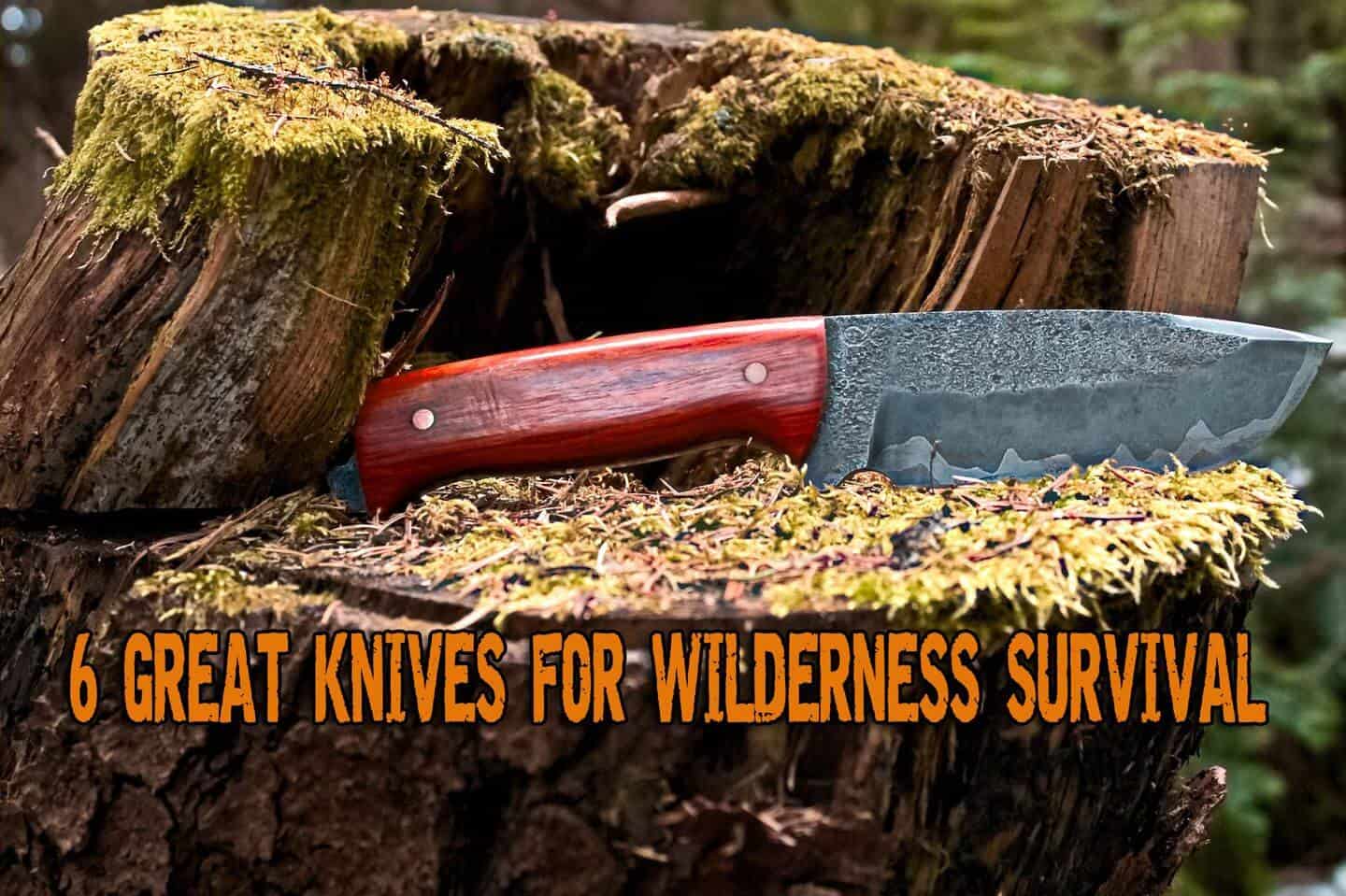 6 Great Knives for Wilderness Survival Prepper's Will